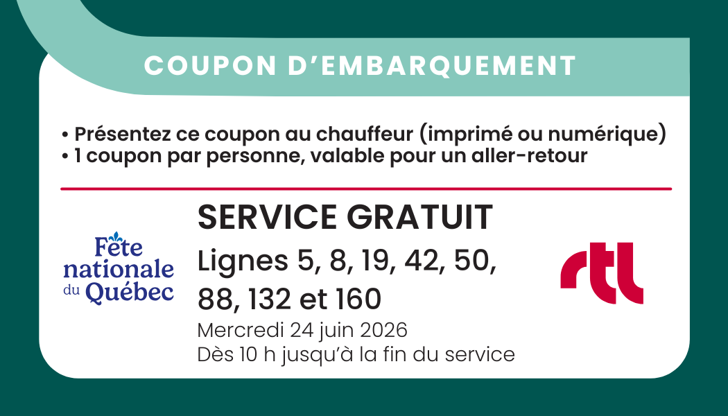 Coupon embarquement Fête nationale - 24 juin Coupon embarquement Fête nationale - 24 juin