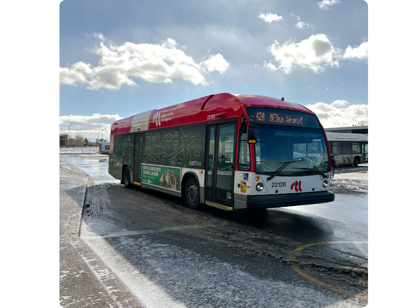 Image METbus Autobus avec habillage du MET